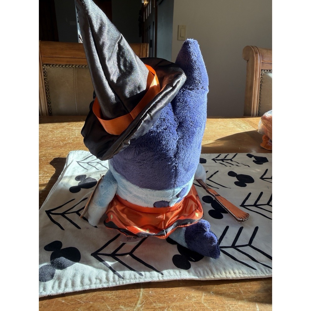 Bluey Bingo Halloween Witch Plush NWT Disney - Picture 2 of 2